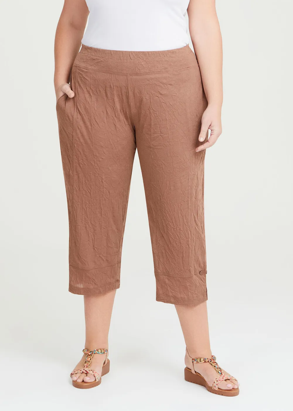 Everyday Crushed Crop Pant