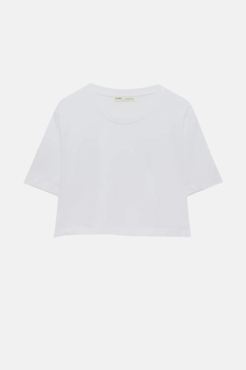 Camiseta cropped básica