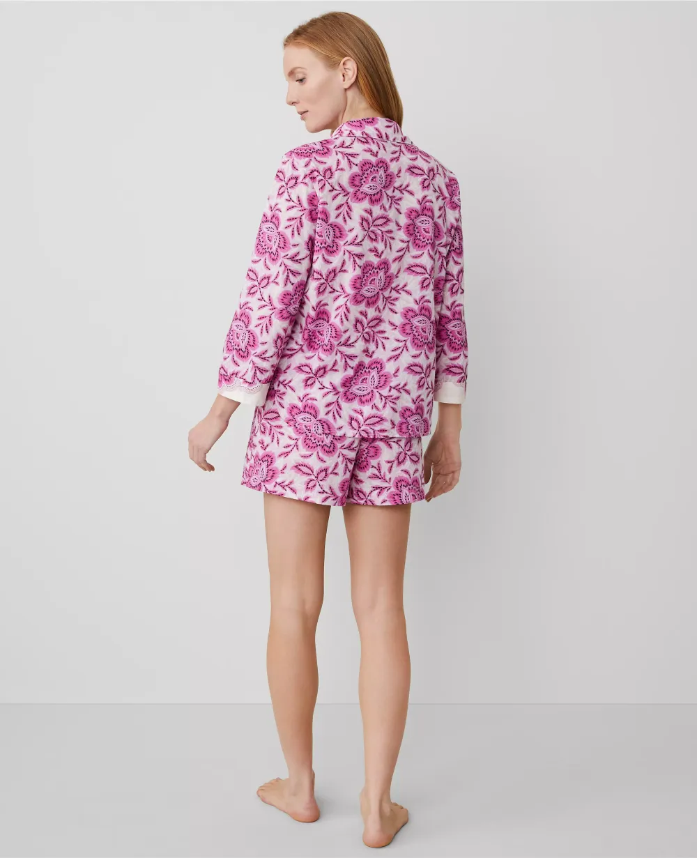 Floral Pajama Set