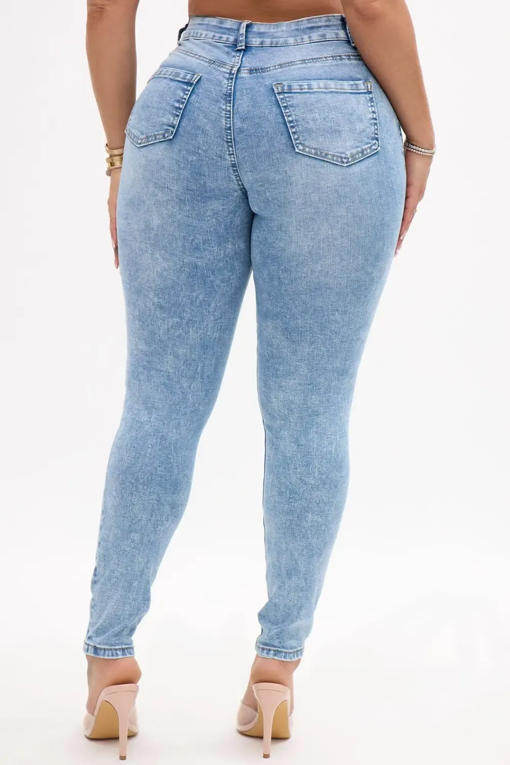 Yes To Heaven Stretch Skinny - Light Wash