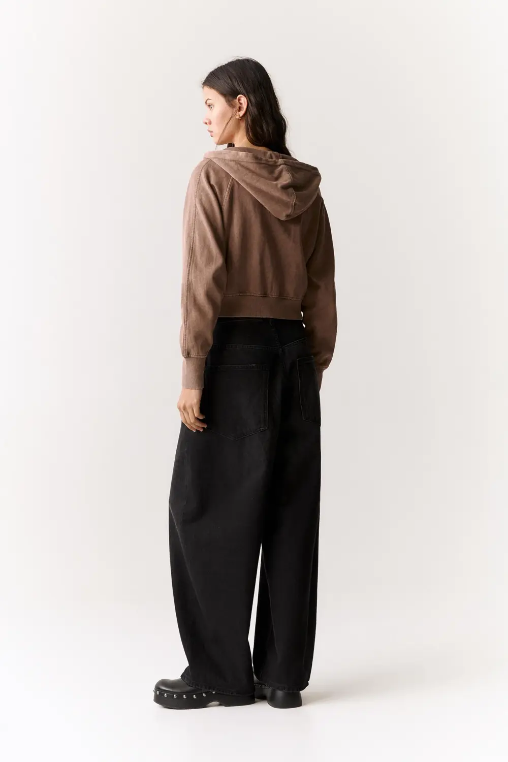 Sudadera capucha cremallera