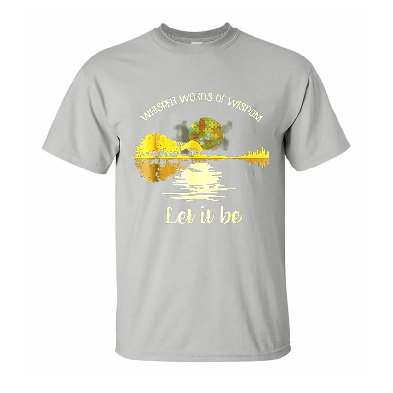 Whisper Words Of Wisdom Printed Men's T-shirt