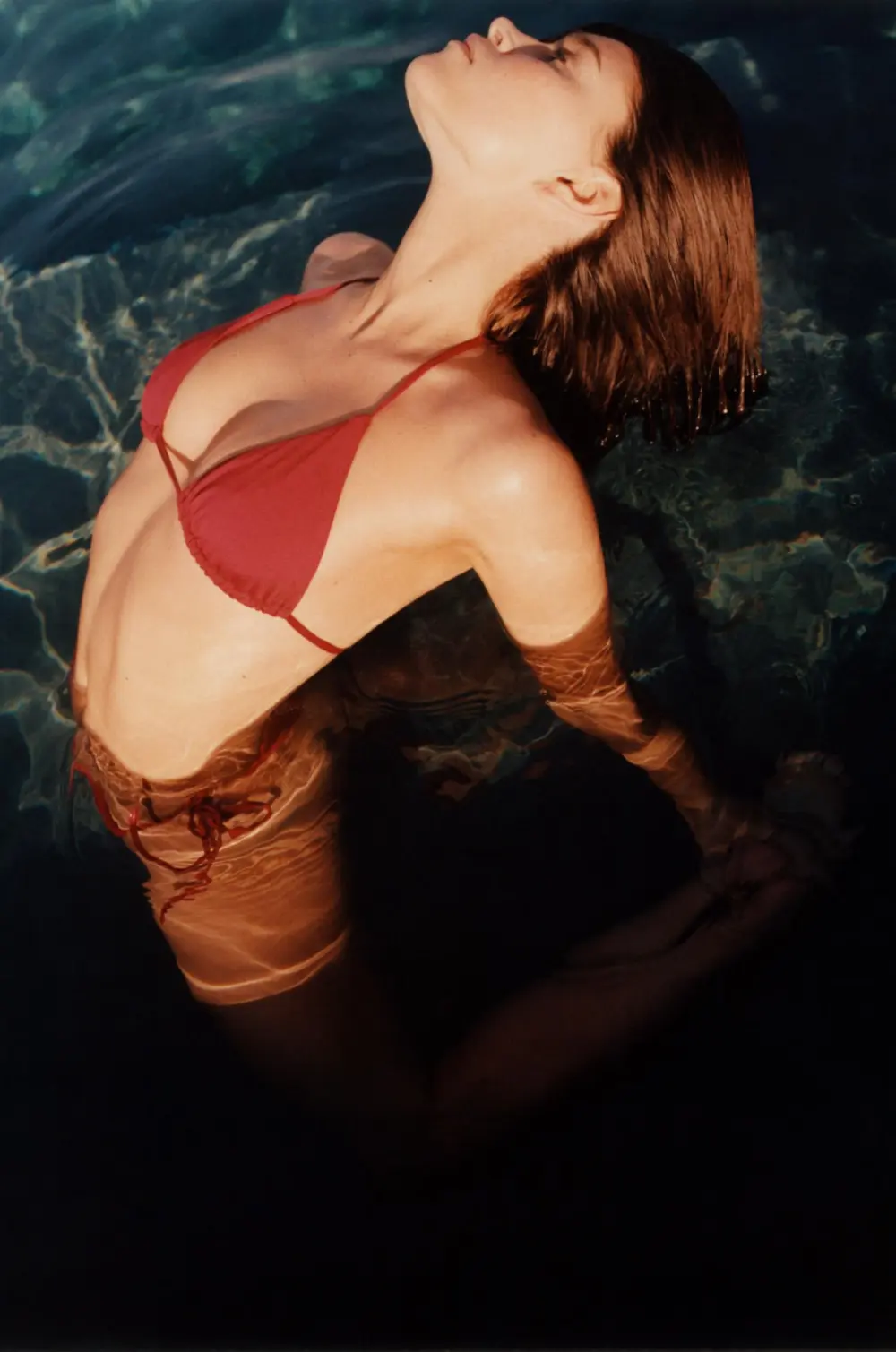 Triangle bikini top