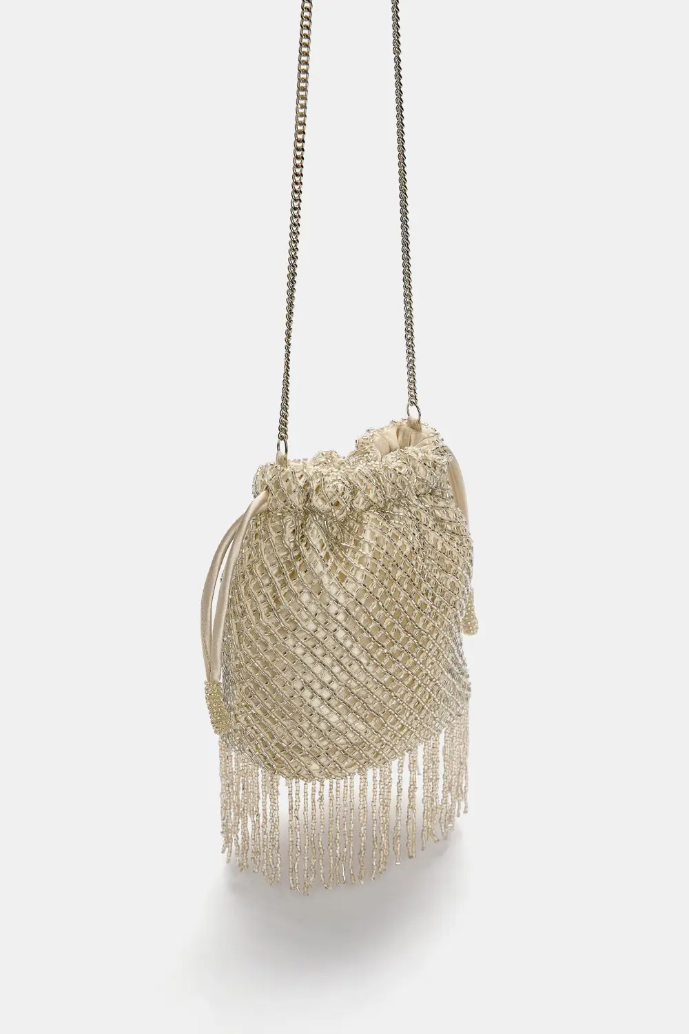 Bolso bombonera abalorios