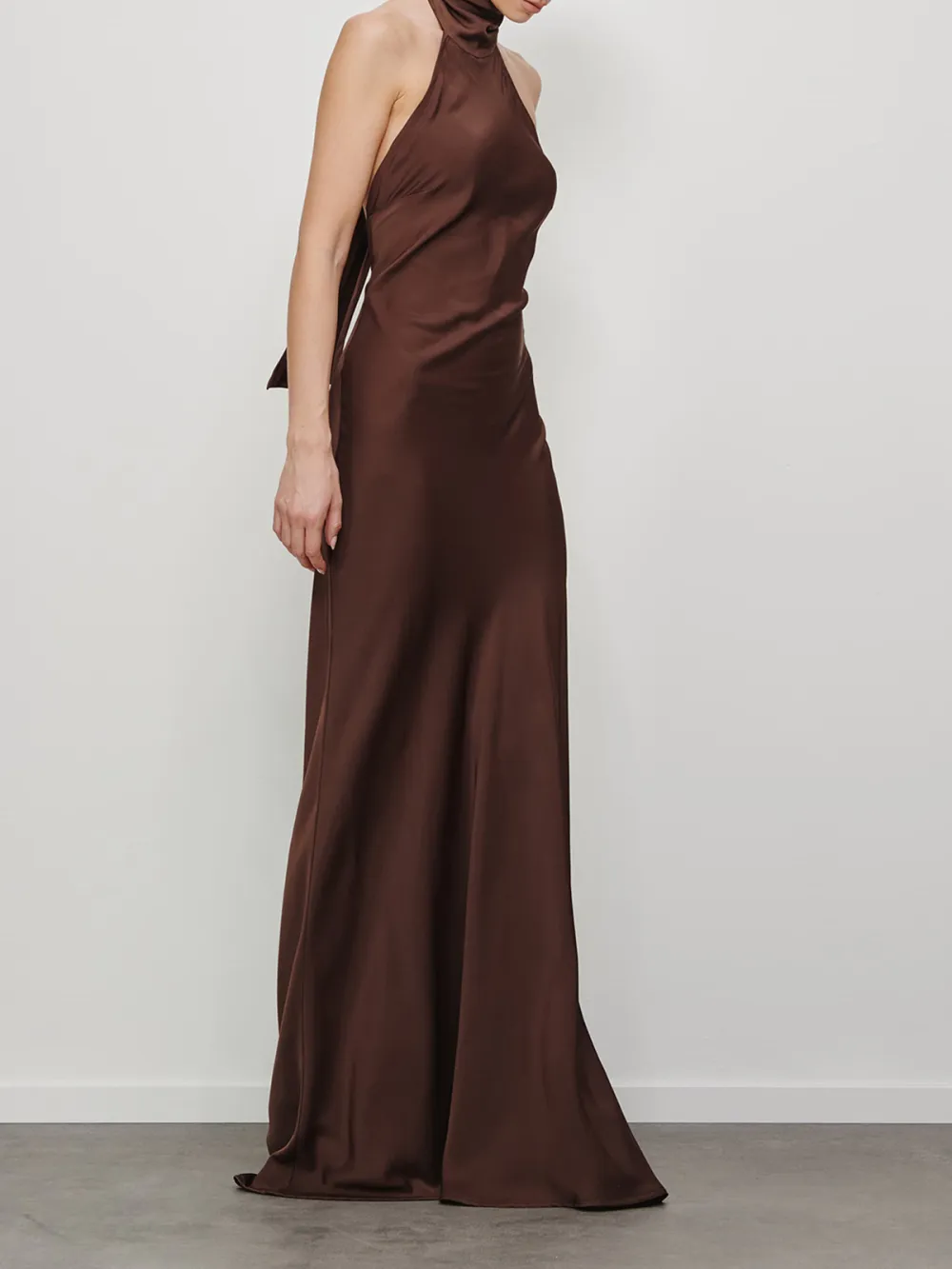 Neckholder Casual Style Sleeveless Dress