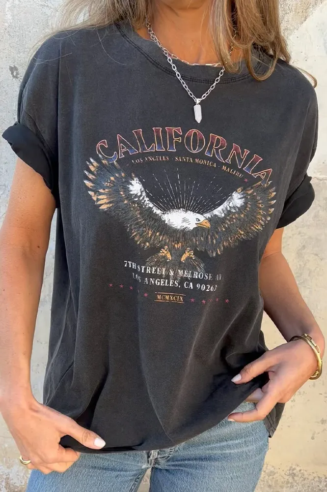 Women's patter casual T-shirt