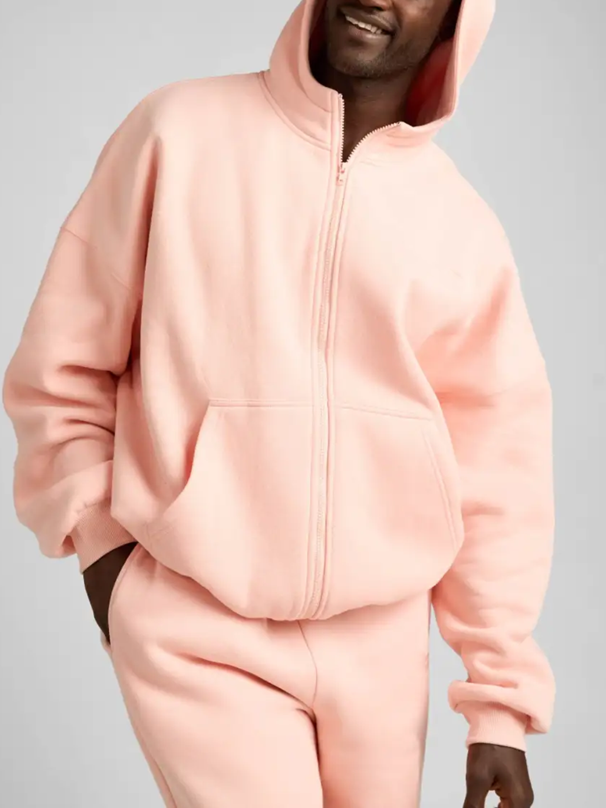 Pastel Zip Hoodie