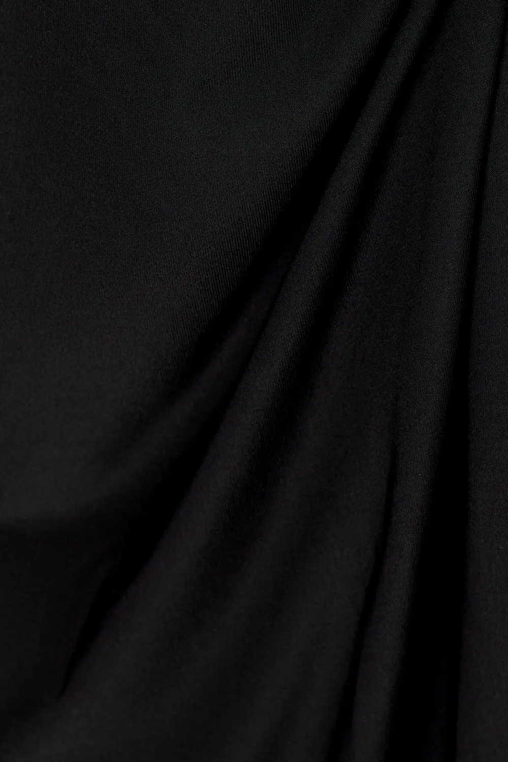Vestido midi frunces