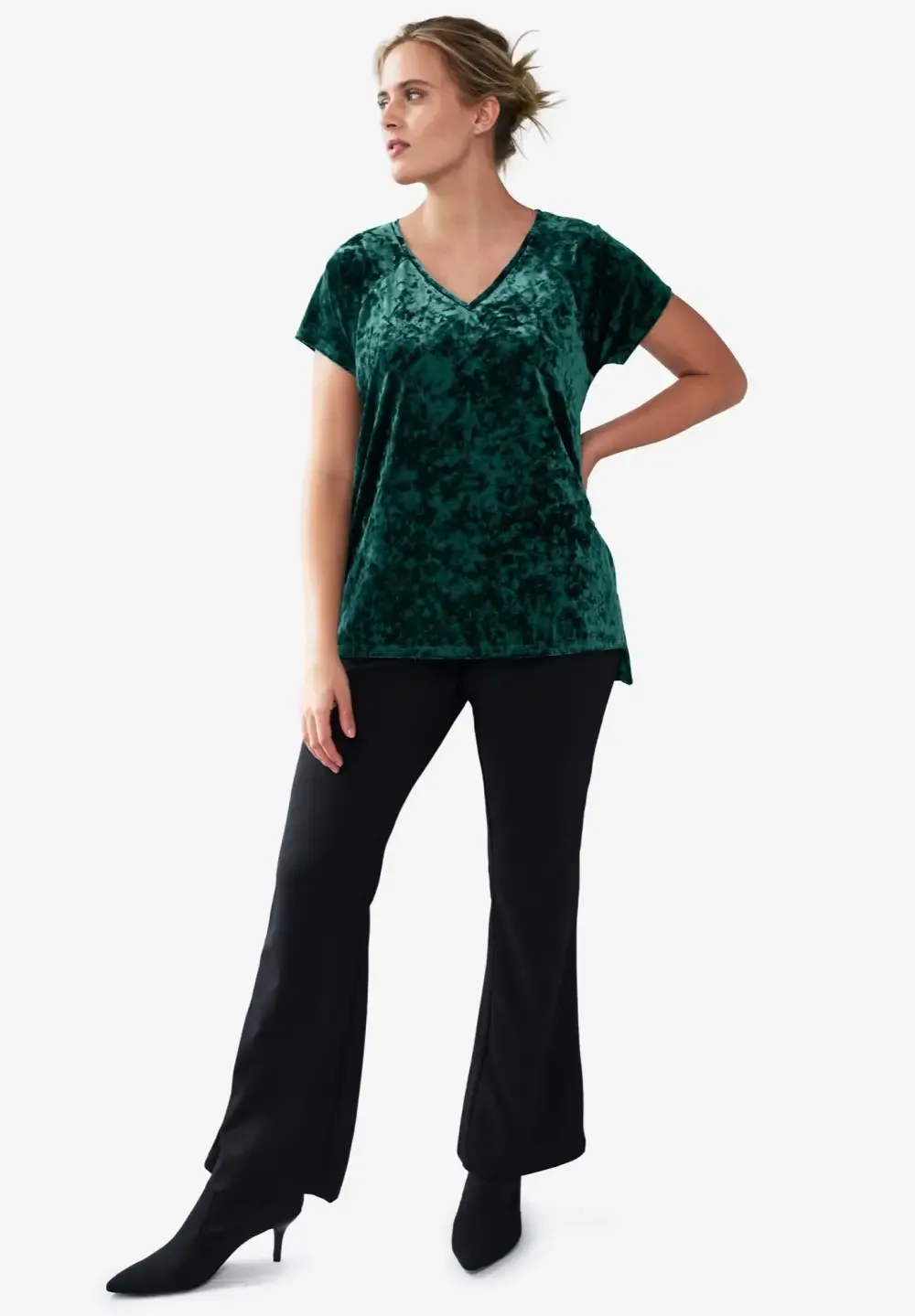 Crushed Velour Tee