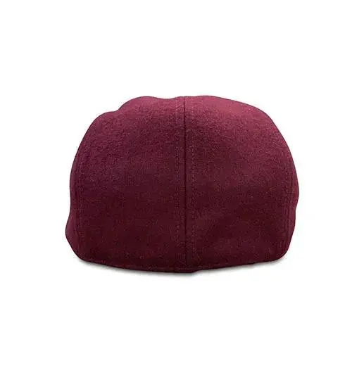 The Christmas Peaky Boston Scally Cap - Crimson