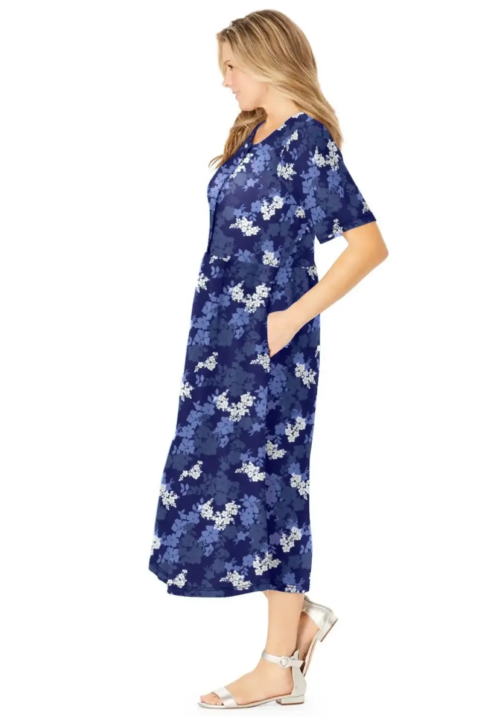 Button-Front Essential Dress
