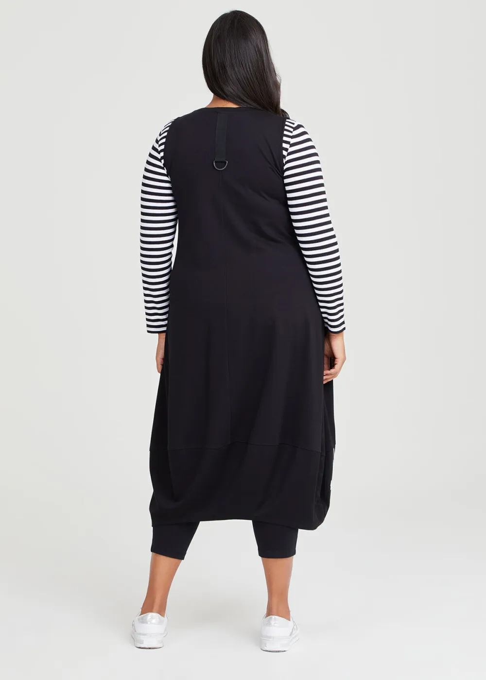 Ponte Ohara Pinafore Dress
