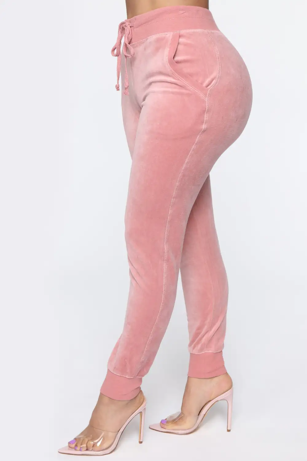 The Original Trendsetter Velour Set - Mauve