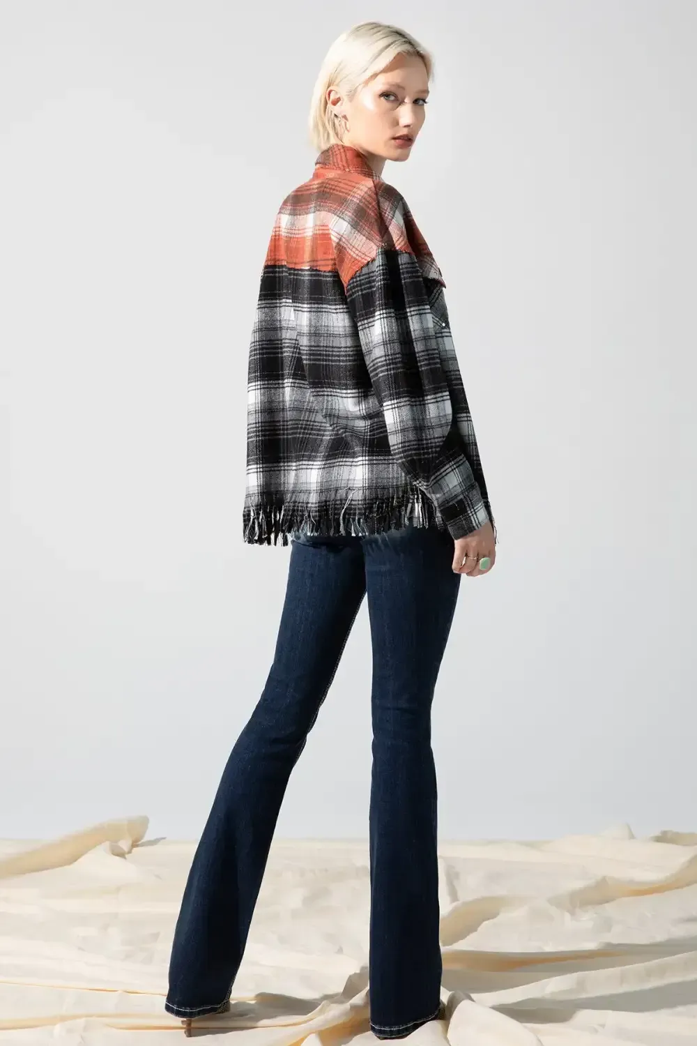 Fringe Button Down