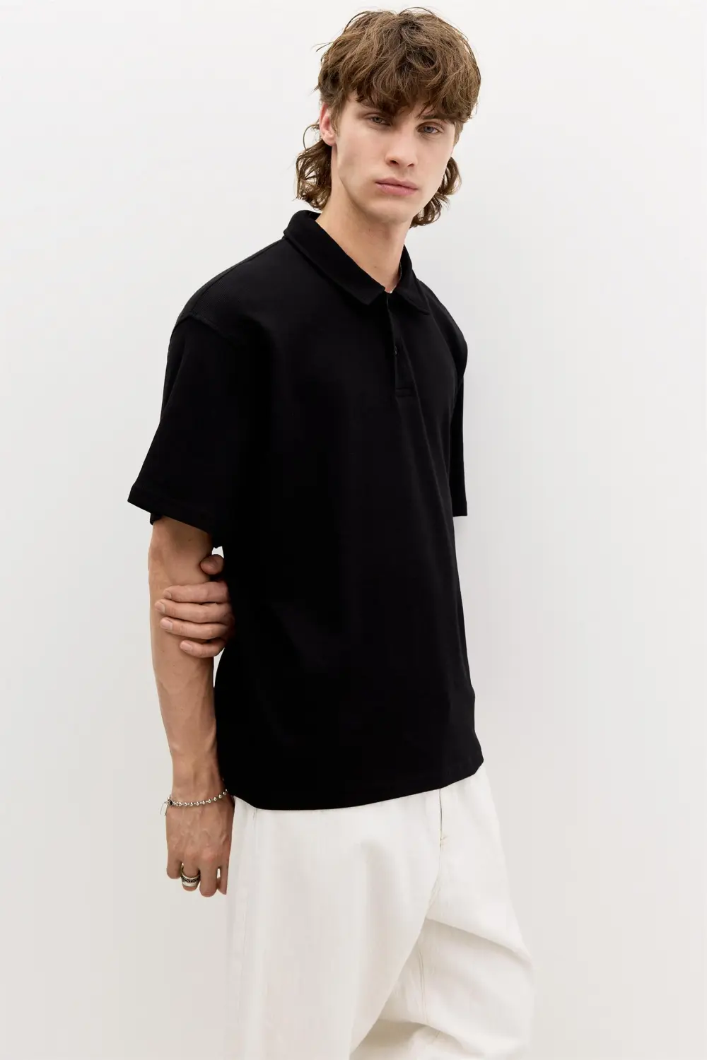 Short sleeve polo shirt