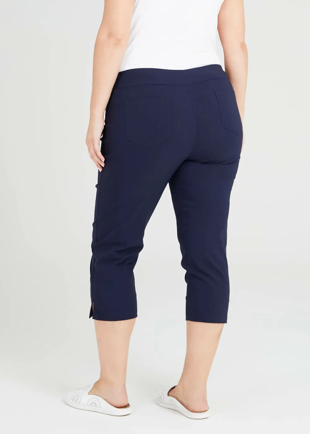 Expose Split Hem Crop Pant