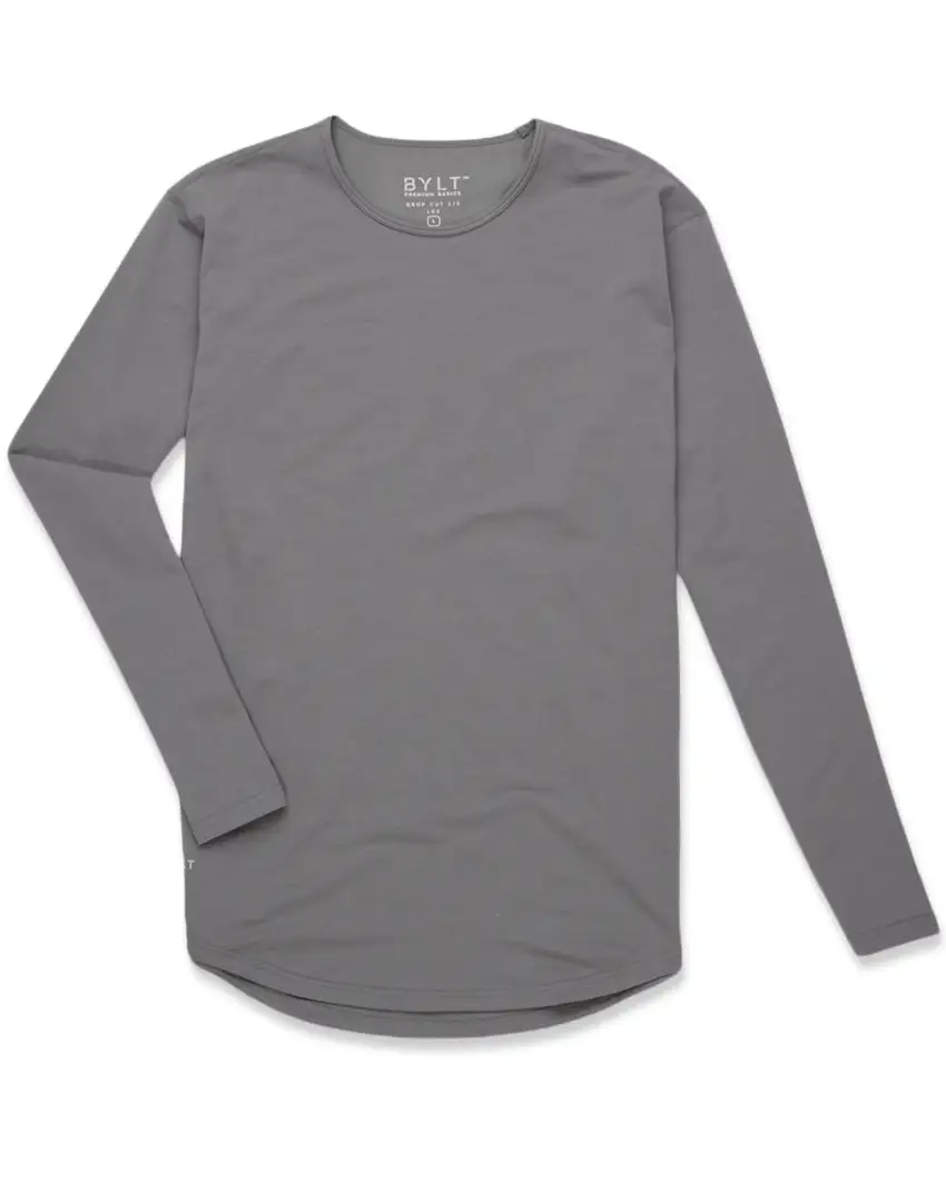 Drop-Cut Long Sleeve: Bylt Signature
