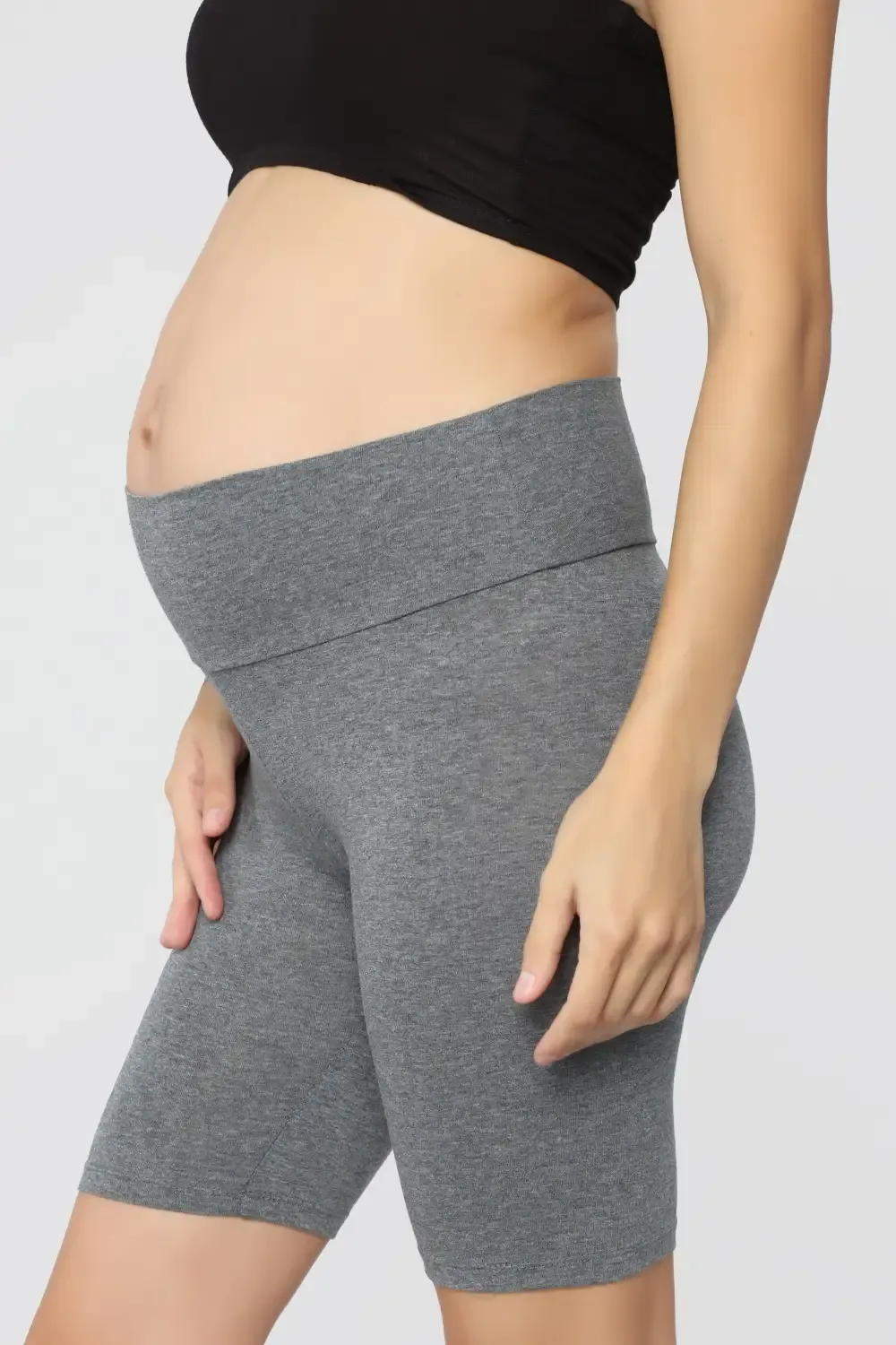 Brooke Biker Shorts - Grey