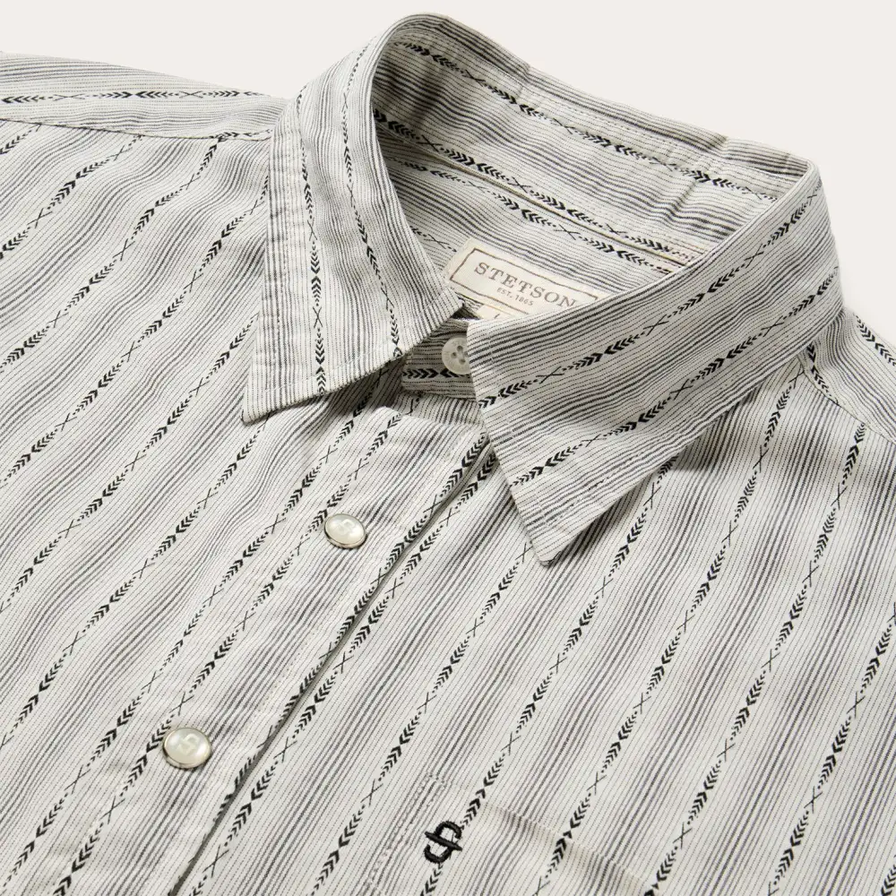 Dobby Stripe Shirt