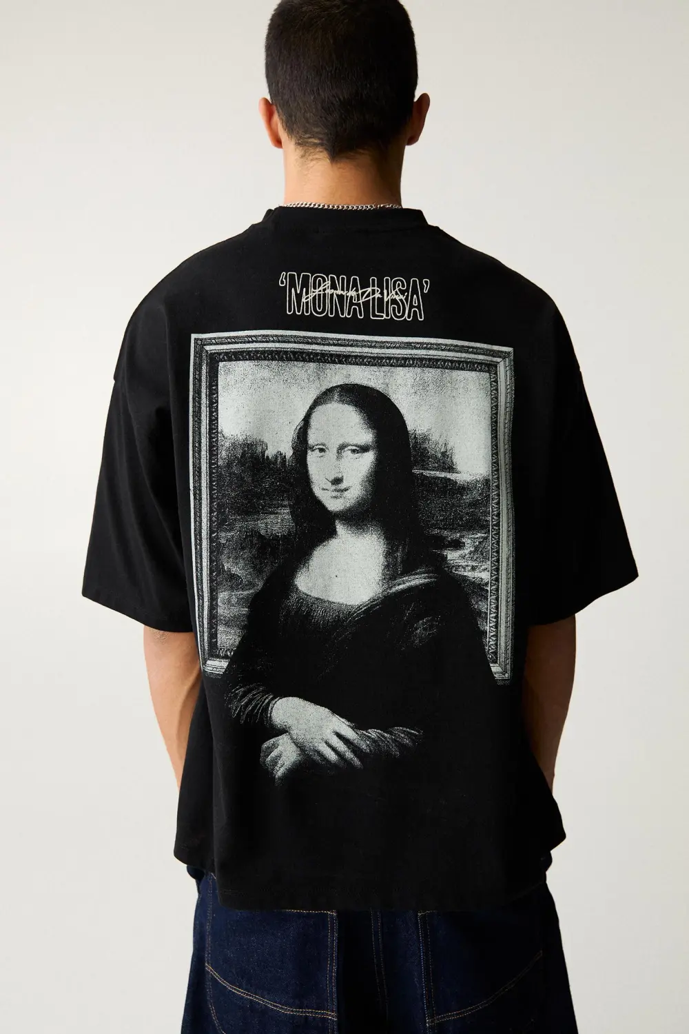 Mona Lisa black T-shirt