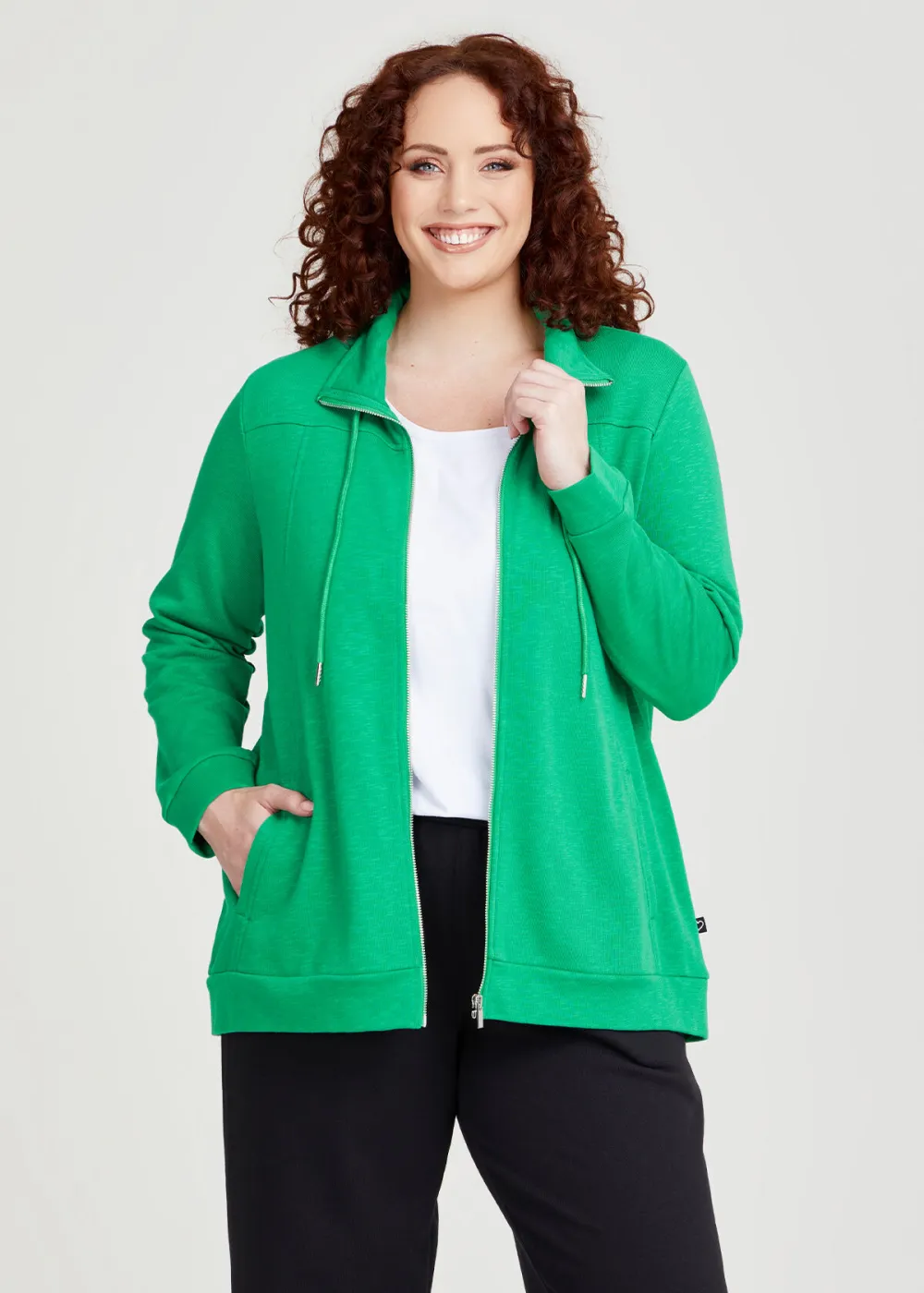 Funnel Neck Active Jacket
