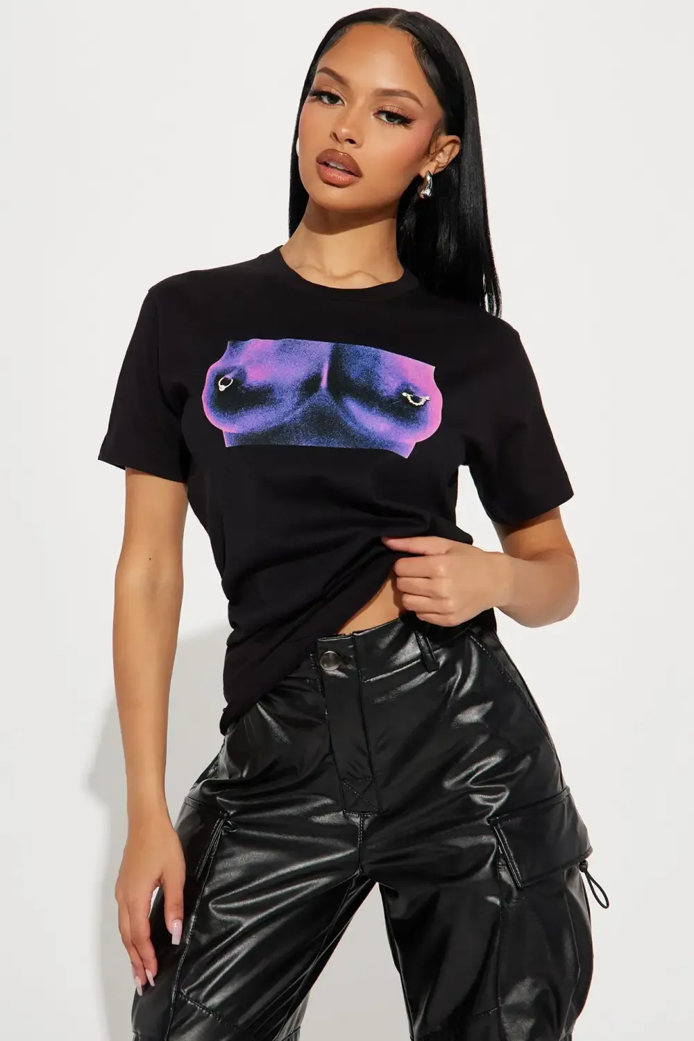 Always A Pleasure Short Sleeve Tee - Black