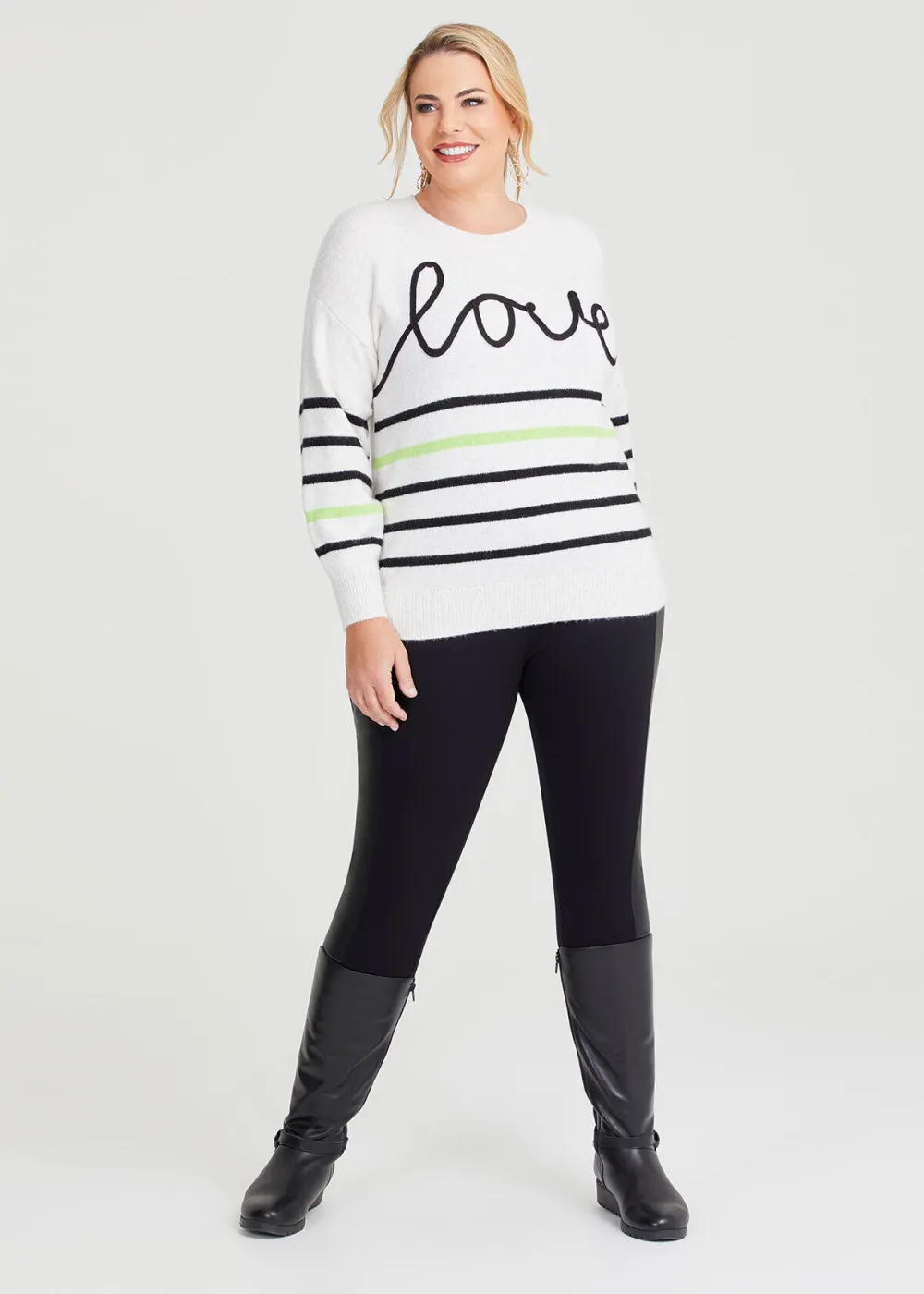 Love Stripe Jumper