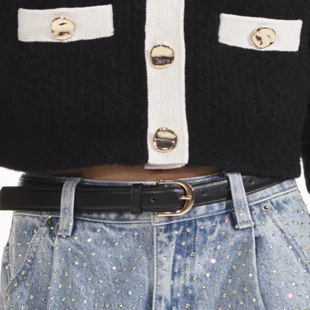 Black Cashmere Blend Cardigan