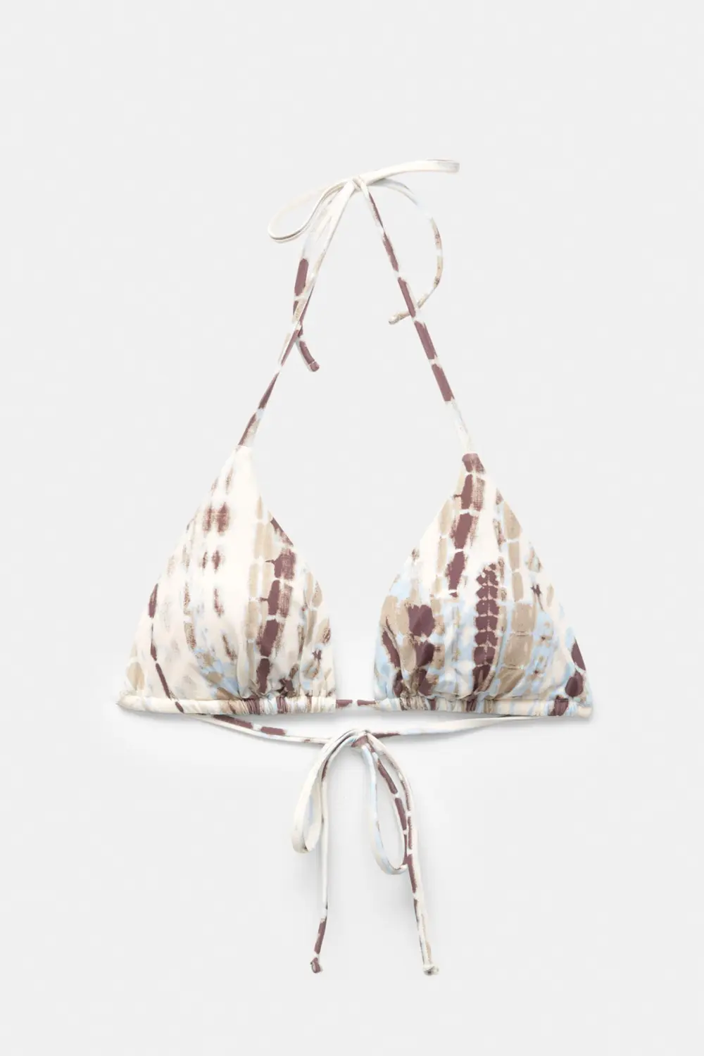 Tie-dye bikini top