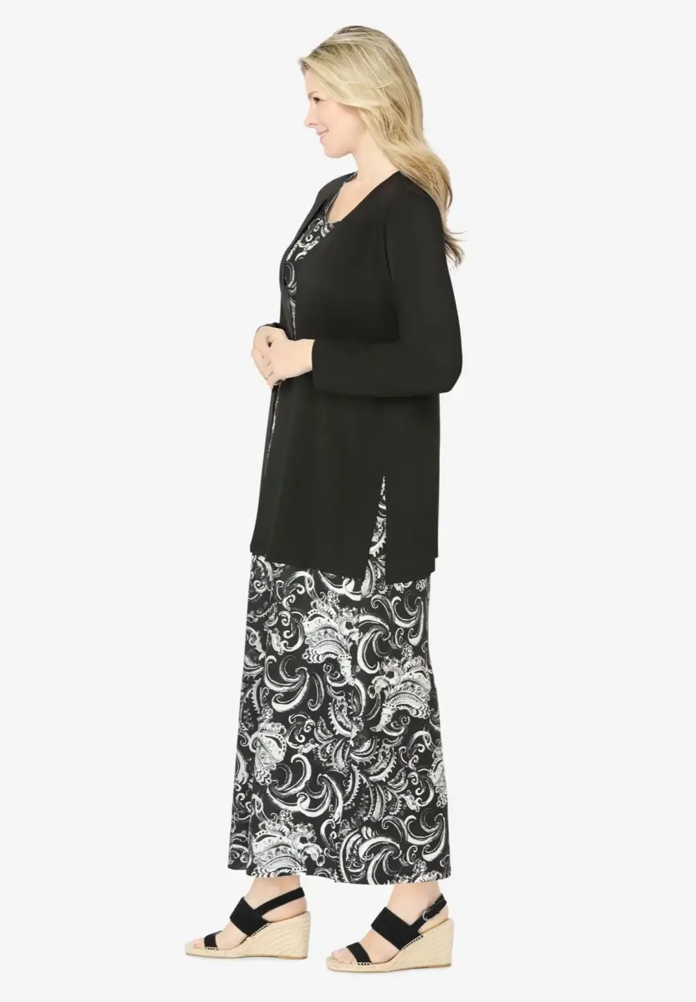 Tropical Jacket and Dress Set