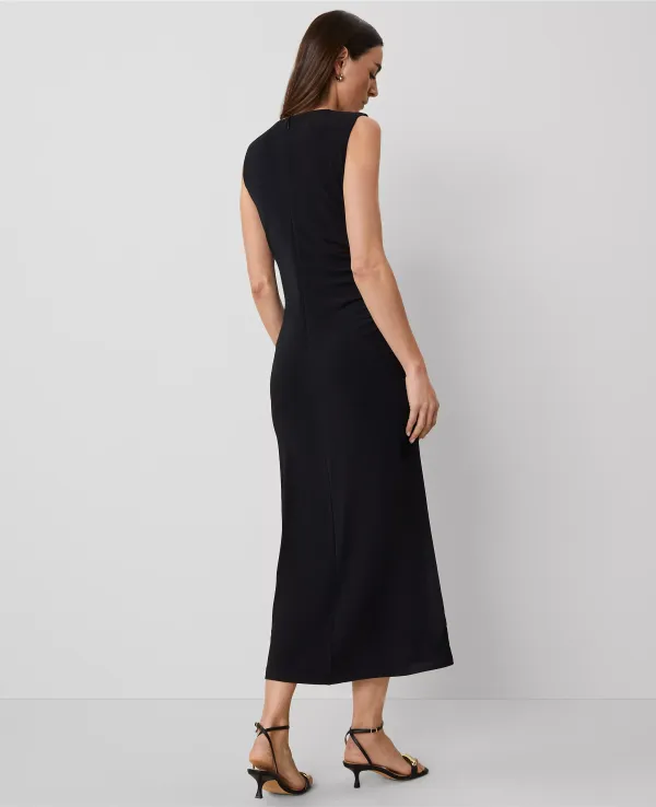 Knit Midi Sheath Dress
