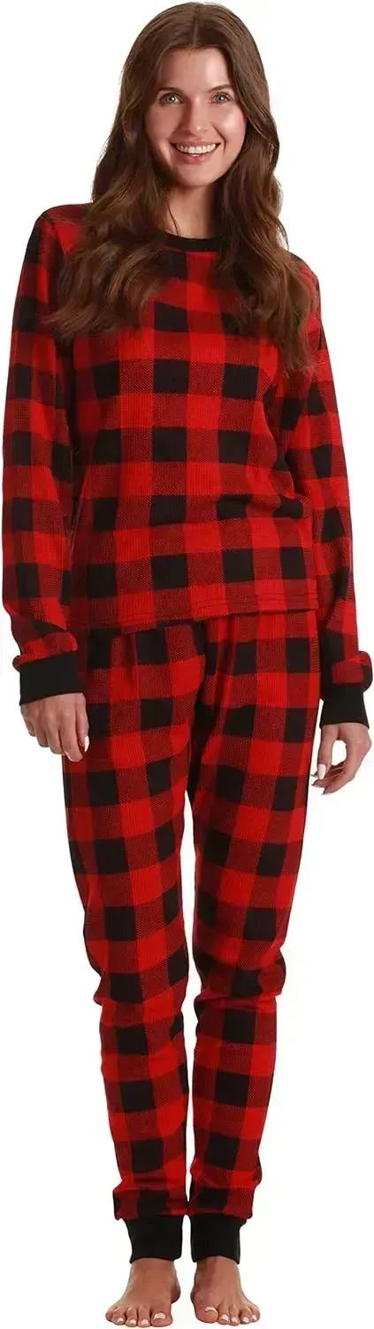 Women's Thermal Underwear Pajamas Set