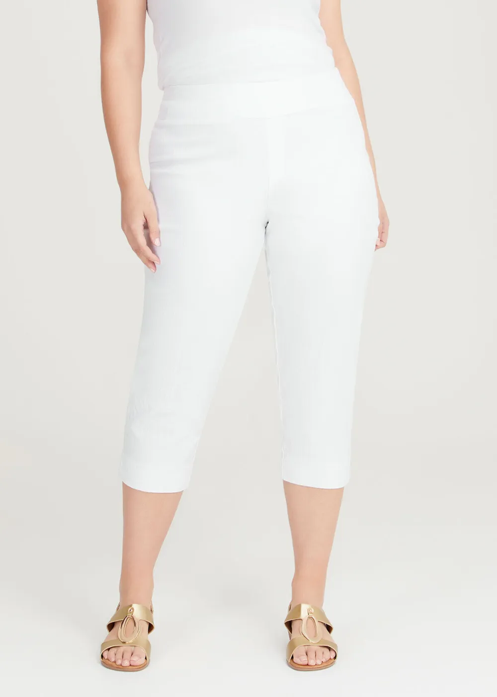 Self Check Crop Pant