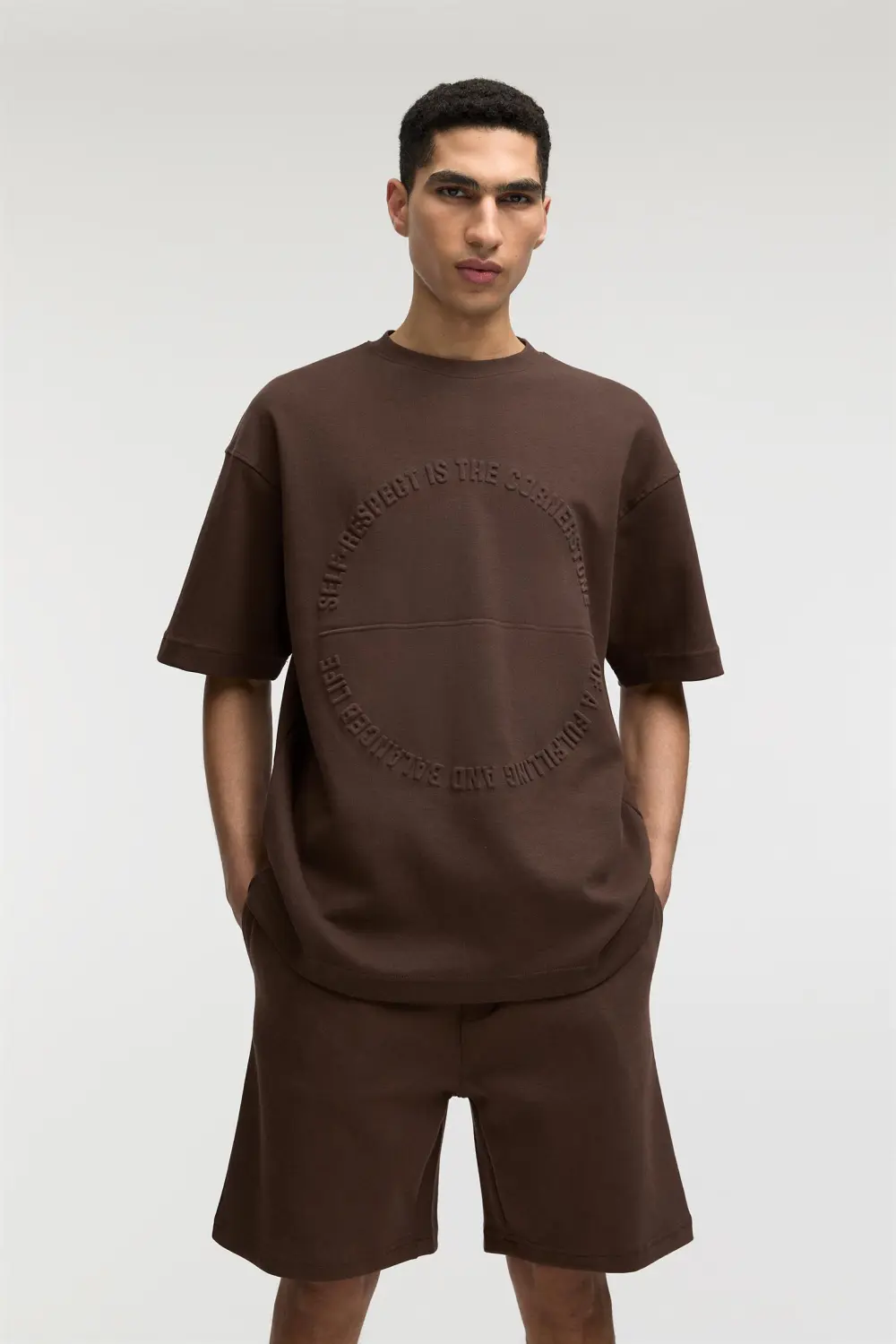 Short sleeve sweatshirt