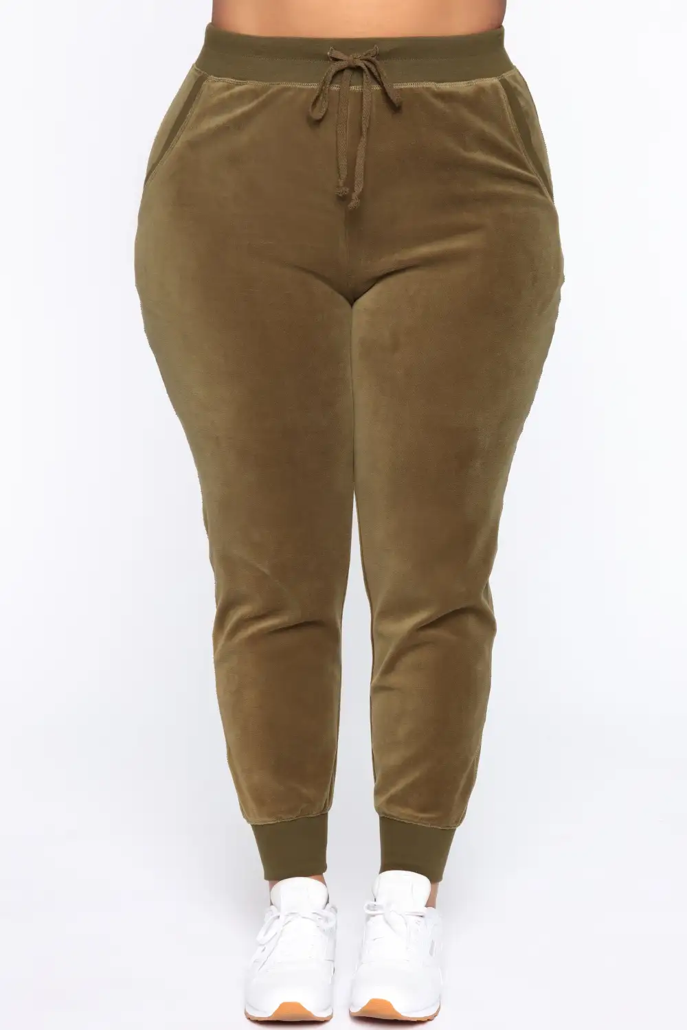 The Original Trendsetter Velour Set - Olive