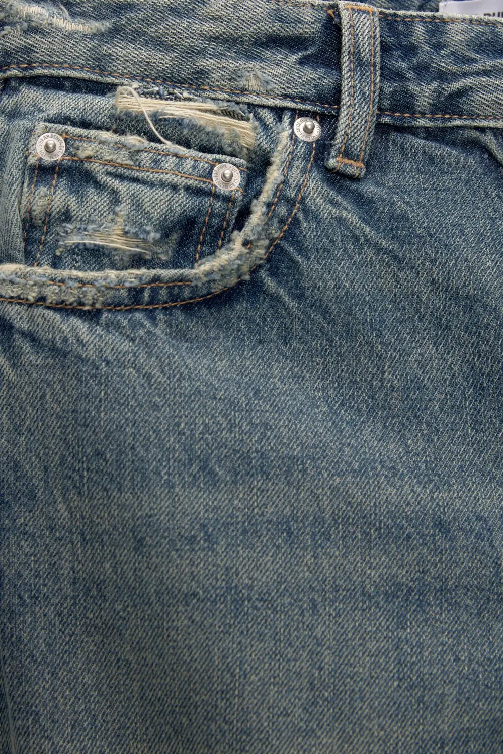Jeans rectos tiro medio