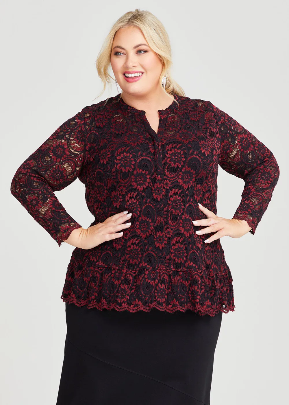Lace Lauren Top