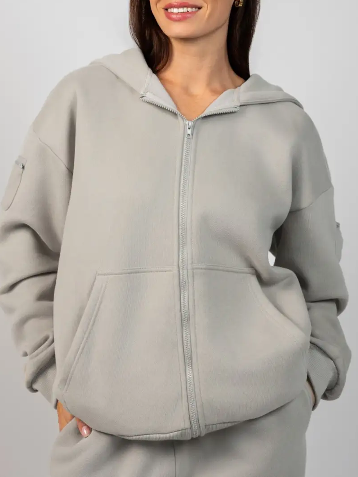 Travel Essentials Zip Hoodie