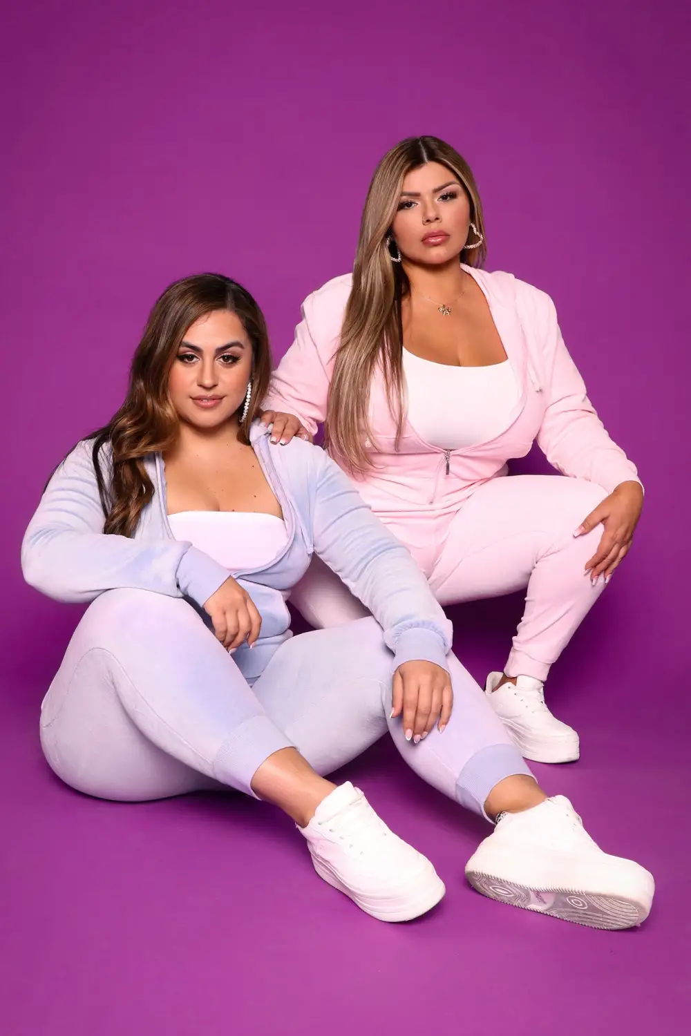 The Original Trendsetter Velour Set - Blue