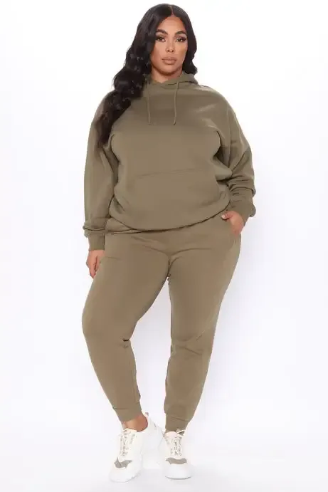 Stole Your Boyfriend's Oversized Hoodie - Olive
