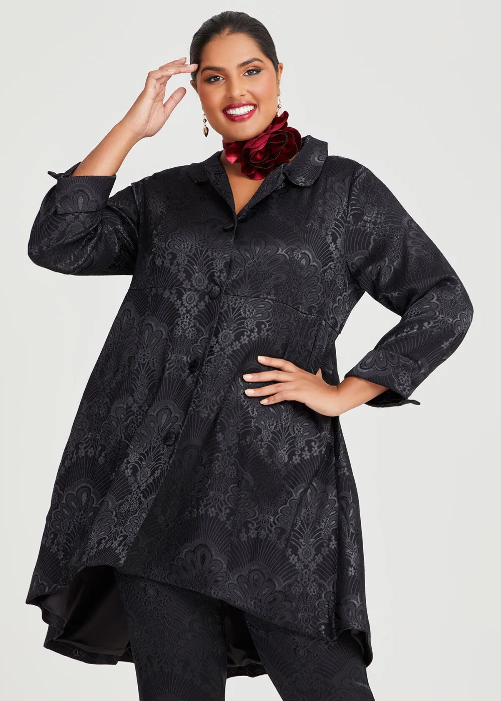 Tully Jacquard Opera Jacket
