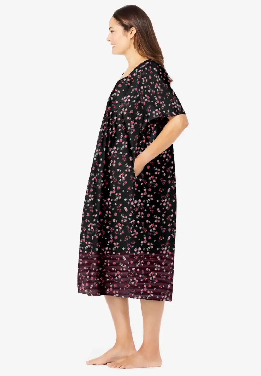 Mixed Print Short Lounger