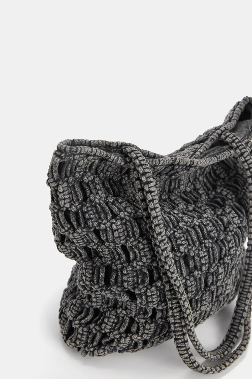 Bolso shopper crochet