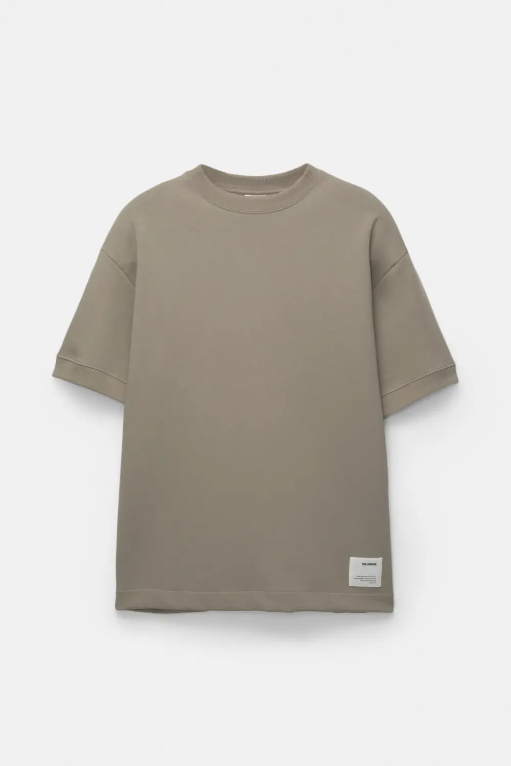 Short sleeve sweatshirt