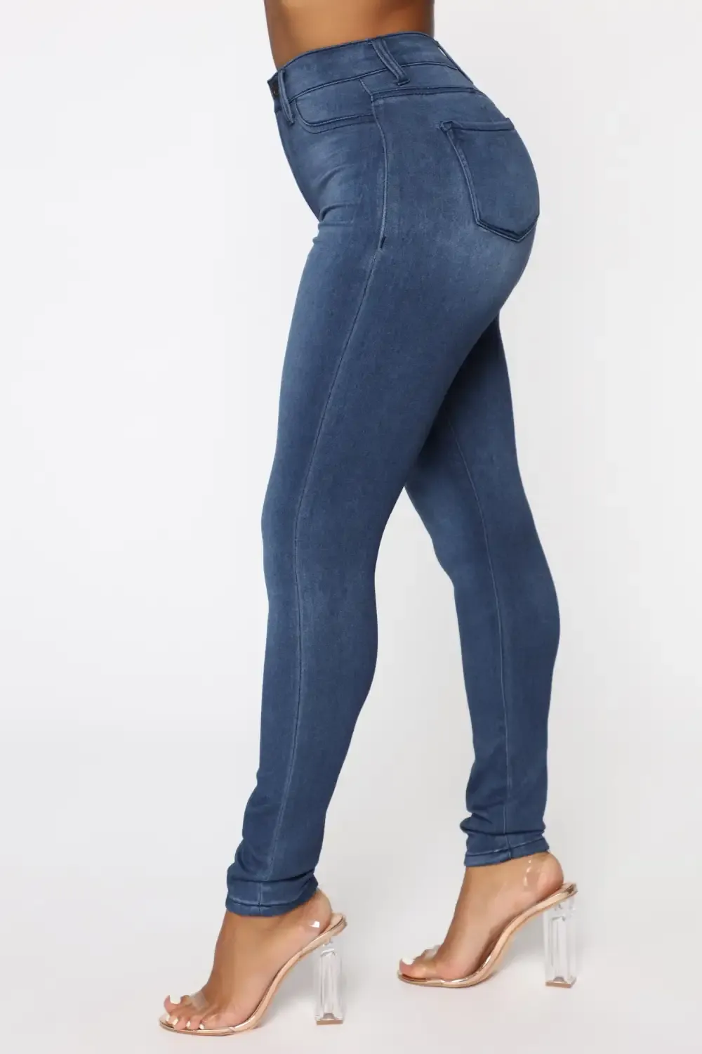 Eva Super Soft Curvy Skinny Jean - Medium Wash
