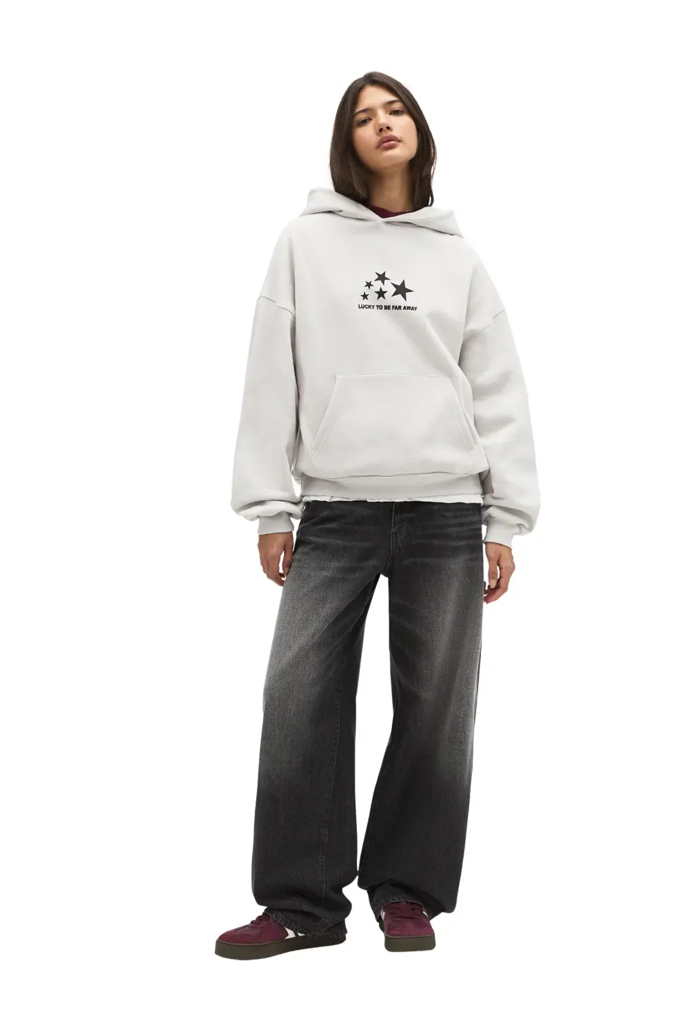 Sudadera capucha estrellas