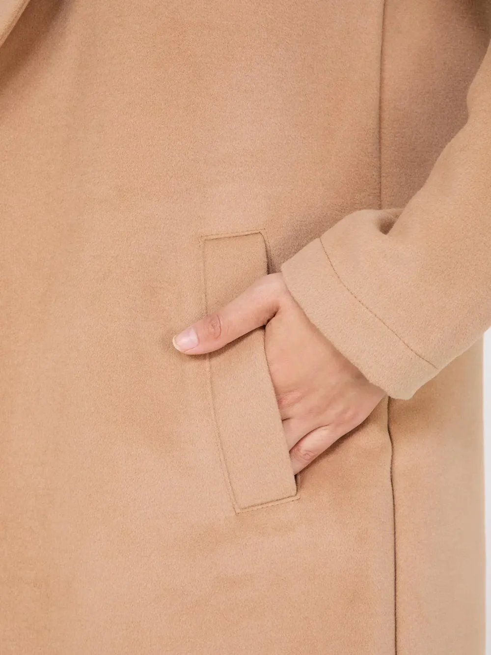 Brushed Car Coat
