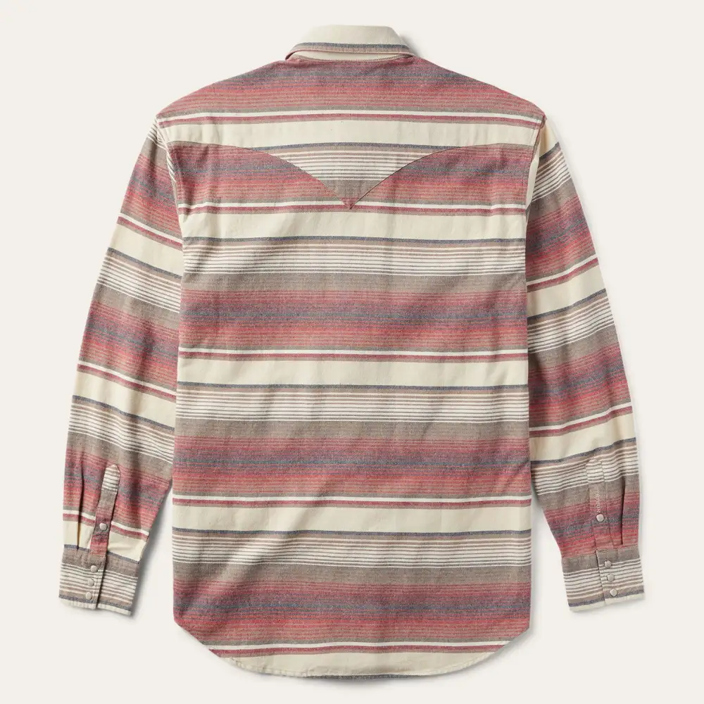 Brushed Twill Striped Shirt