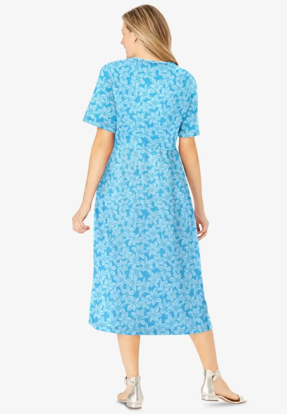 Button-Front Essential Dress