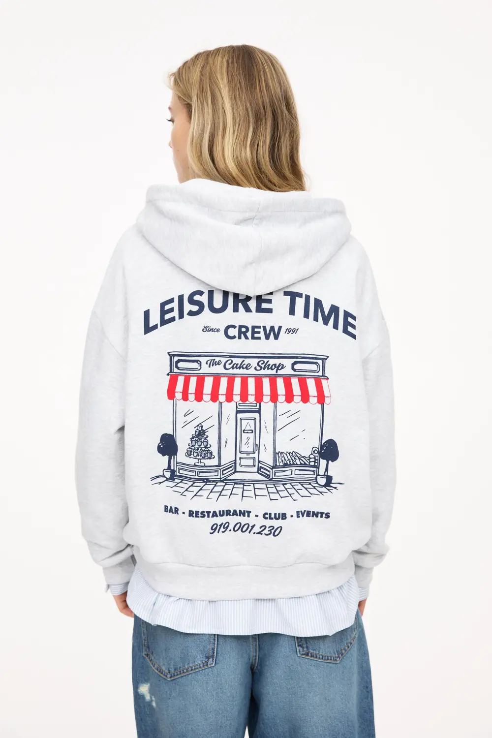 Sudadera Leisure Time Crew